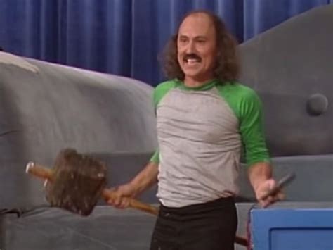 Gallagher, comedian known for watermelon.